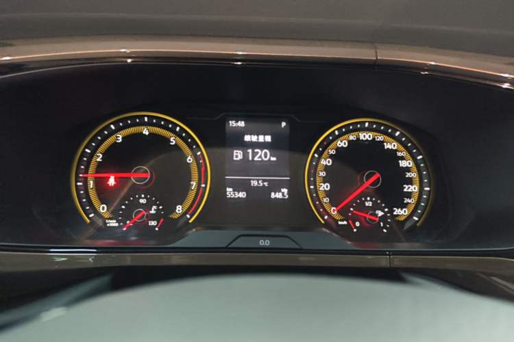 Used Volkswagen Tharu 2020 280TSI Two-Wheel Drive Comfort Edition China VI Standard Instrument Cluster