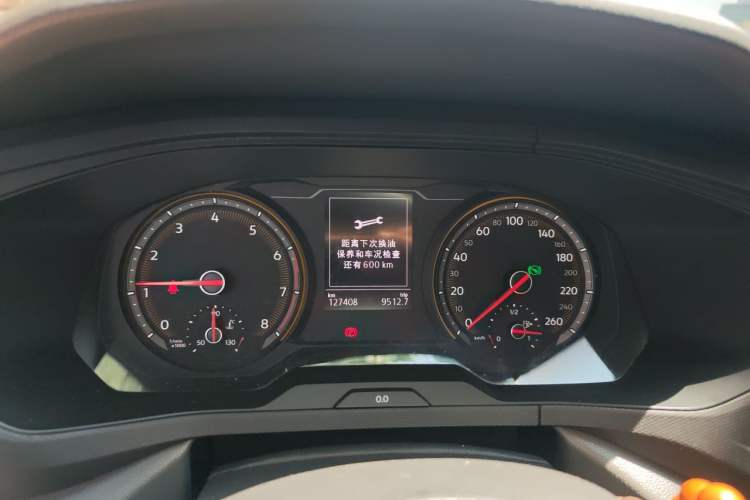 Used Volkswagen Tharu 2020 280TSI Two-Wheel Drive Trend Edition China VI Standard Instrument Cluster