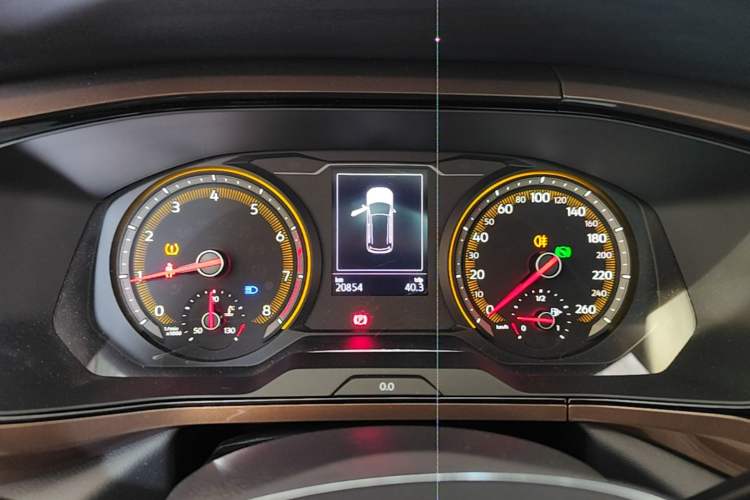 Used Volkswagen Tharu 2020 280TSI Two-Wheel Drive Comfort Edition China VI Standard Instrument Cluster
