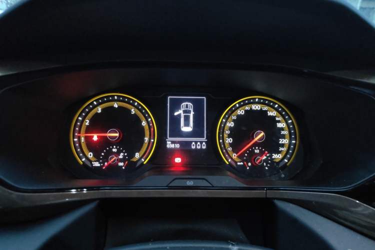 Used Volkswagen Tharu 2020 280TSI Two-Wheel Drive Luxury Edition China VI Standard Instrument Cluster