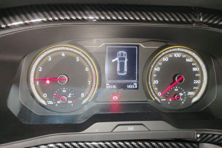 Used Volkswagen Tharu 2020 280TSI Two-Wheel Drive Trend Edition China VI Standard Instrument Cluster