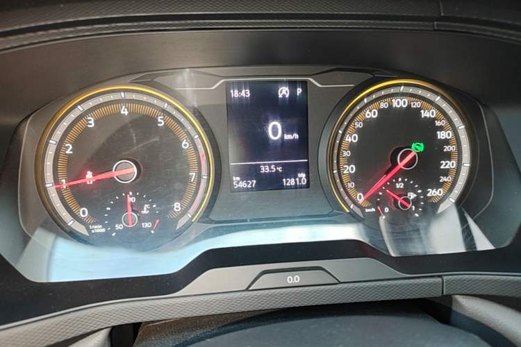 Used Volkswagen Tharu 2020 280TSI Two-Wheel Drive Trend Edition China VI Standard Instrument Cluster