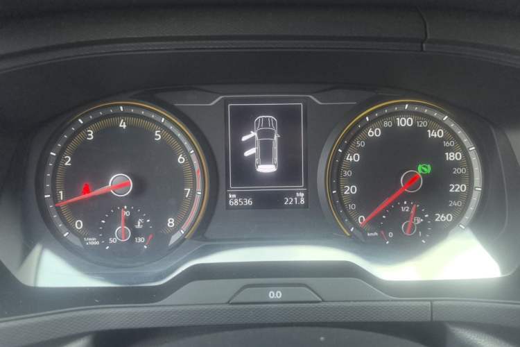 Used Volkswagen Tharu 2020 280TSI Two-Wheel Drive Trend Edition China VI Standard Instrument Cluster
