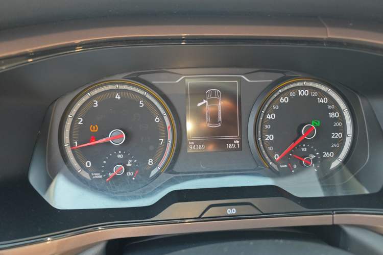 Used Volkswagen Tharu 2020 280TSI Two-Wheel Drive Luxury Plus Version China VI Standard Instrument Cluster