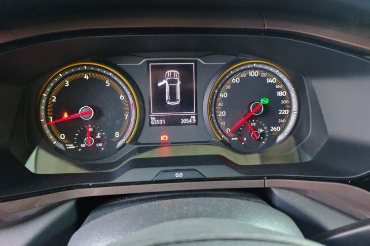 Used Volkswagen Tharu 2020 280TSI Two-Wheel Drive Comfort Edition China VI Standard Instrument Cluster