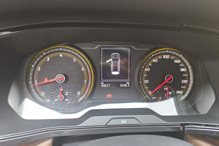 Used Volkswagen Tharu 2020 280TSI Two-Wheel Drive Comfort Edition China VI Standard Instrument Cluster