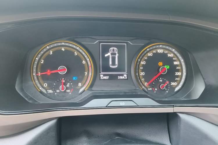 Used Volkswagen Tharu 2020 280TSI Two-Wheel Drive Comfort Edition China VI Standard Instrument Cluster