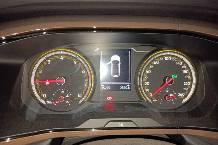 Used Volkswagen Tharu 2020 280TSI Two-Wheel Drive Comfort Edition China VI Standard Instrument Cluster