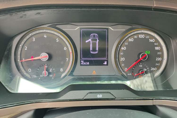 Used Volkswagen Tharu 2020 280TSI Two-Wheel Drive Comfort Edition China VI Standard Instrument Cluster