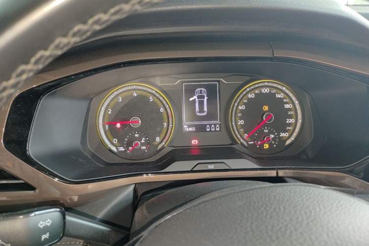 Used Volkswagen Tharu 2020 280TSI Two-Wheel Drive Luxury Edition China VI Standard Instrument Cluster