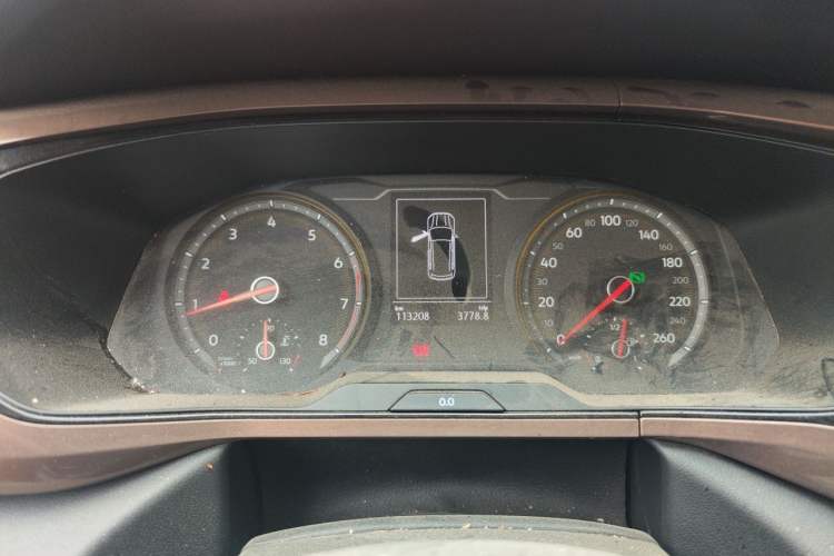 Used Volkswagen Tharu 2020 280TSI Two-Wheel Drive Luxury Plus Version China VI Standard Instrument Cluster