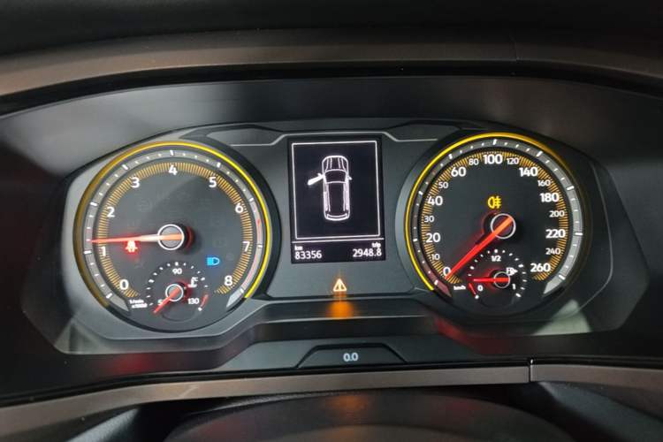 Used Volkswagen Tharu 2020 280TSI Two-Wheel Drive Comfort Edition China VI Standard Instrument Cluster