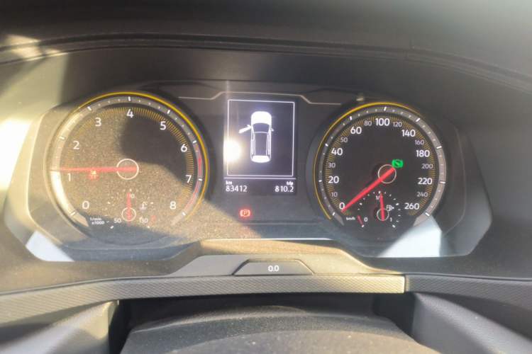 Used Volkswagen Tharu 2020 280TSI Two-Wheel Drive Trend Edition China VI Standard Instrument Cluster