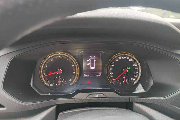 Used Volkswagen Tharu 2020 280TSI Two-Wheel Drive Trend Edition China VI Standard Instrument Cluster