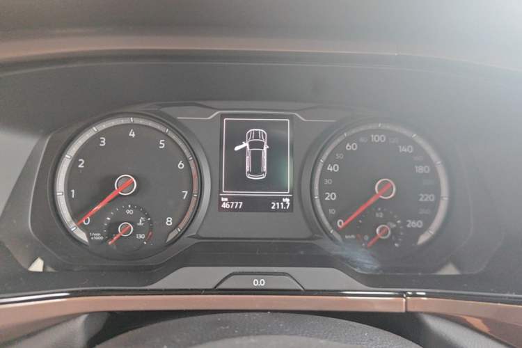 Used Volkswagen Tharu 2020 280TSI Two-Wheel Drive Luxury Edition China VI Standard Instrument Cluster