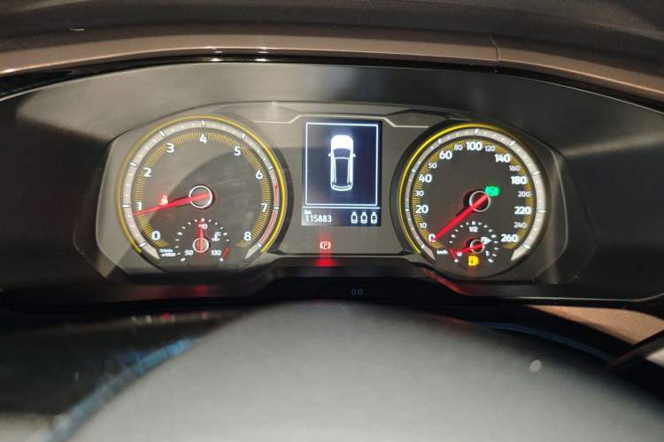 Used Volkswagen Tharu 2020 280TSI Two-Wheel Drive Luxury Plus Version China VI Standard Instrument Cluster