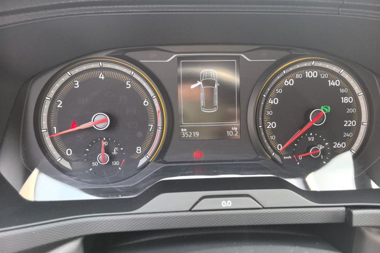 Used Volkswagen Tharu 2020 280TSI Two-Wheel Drive Trend Edition China VI Standard Instrument Cluster