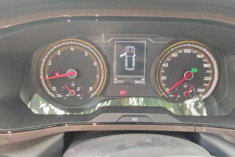 Used Volkswagen Tharu 2020 280TSI Two-Wheel Drive Luxury Edition China VI Standard Instrument Cluster