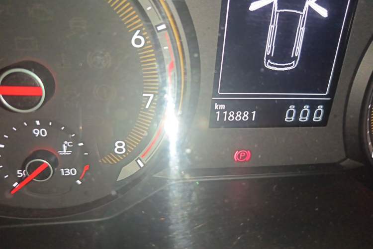 Used Volkswagen Tharu 2020 Facelift 330TSI Four-Wheel Drive Luxury PLUS Version China VI Standard Odometer Close Up