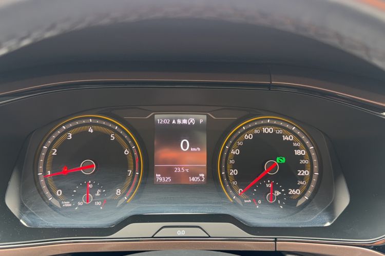 Used Volkswagen Tharu 2020 280TSI Two-Wheel Drive Luxury Edition China VI Standard Odometer Close Up