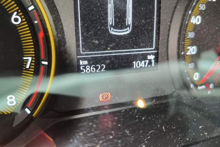 Used Volkswagen Tharu 2020 280TSI Two-Wheel Drive Trend Edition China VI Standard Odometer Close Up