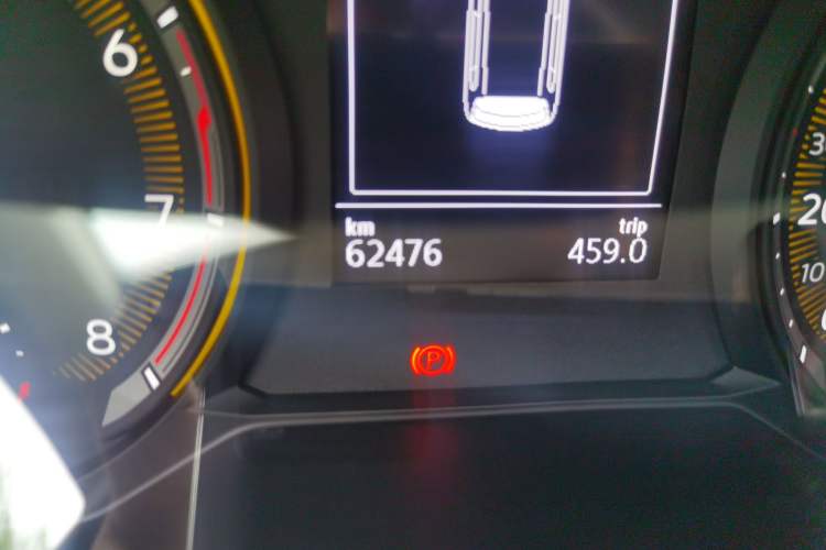 Used Volkswagen Tharu 2020 280TSI Two-Wheel Drive Trend Edition China VI Standard Odometer Close Up