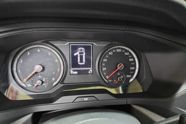Used Volkswagen Tharu 2020 280TSI Two-Wheel Drive Trend Edition China VI Standard Odometer Close Up