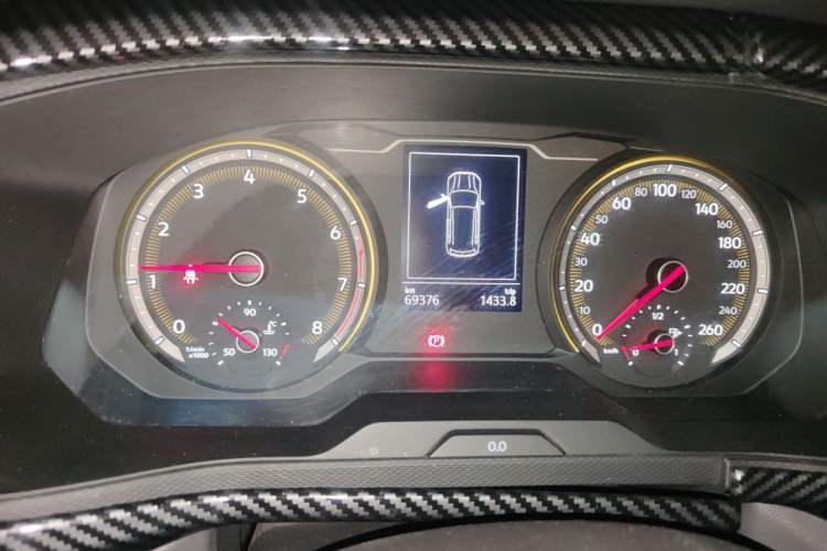 Used Volkswagen Tharu 2020 280TSI Two-Wheel Drive Trend Edition China VI Standard Odometer Close Up