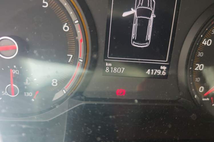 Used Volkswagen Tharu 2020 280TSI Two-Wheel Drive Comfort Edition China VI Standard Odometer Close Up