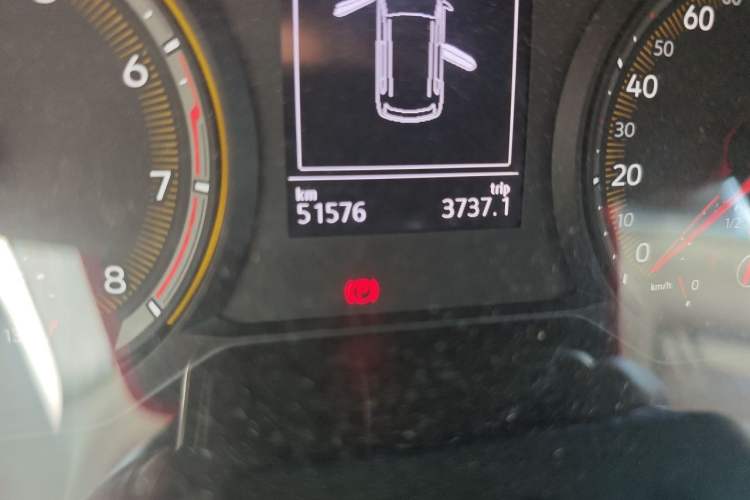 Used Volkswagen Tharu 2020 280TSI Two-Wheel Drive Trend Edition China VI Standard Odometer Close Up