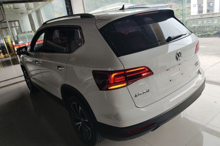 Used Volkswagen Tharu 2020 280TSI Two-Wheel Drive Luxury Edition China VI Standard Rear Left 45 Deg