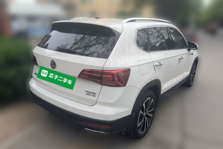 Used Volkswagen Tharu 2020 280TSI Two-Wheel Drive Luxury Plus Version China VI Standard Rear Right 45 Deg