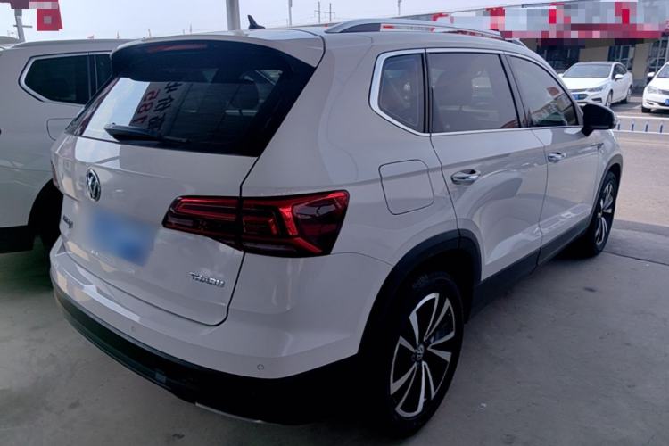 Used Volkswagen Tharu 2020 280TSI Two-Wheel Drive Luxury Edition China VI Standard Rear Right 45 Deg