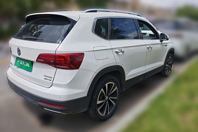 Used Volkswagen Tharu 2020 280TSI Two-Wheel Drive Luxury Edition China VI Standard Rear Right 45 Deg