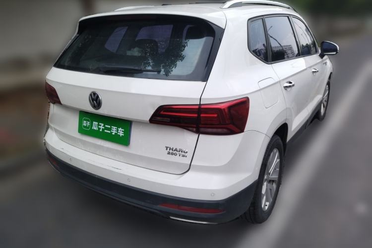 Used Volkswagen Tharu 2020 280TSI Two-Wheel Drive Comfort Edition China V Standard Rear Right 45 Deg