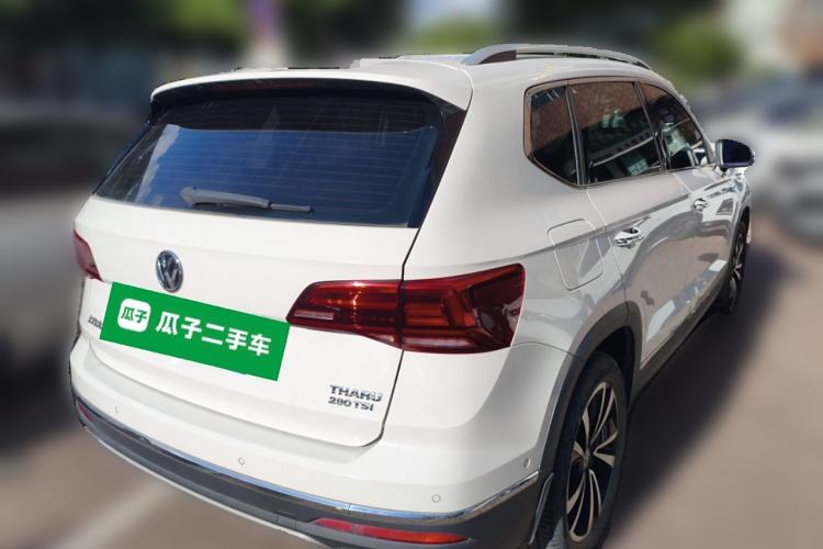 Used Volkswagen Tharu 2020 280TSI Two-Wheel-Drive Flagship Version China VI Rear Right 45 Deg