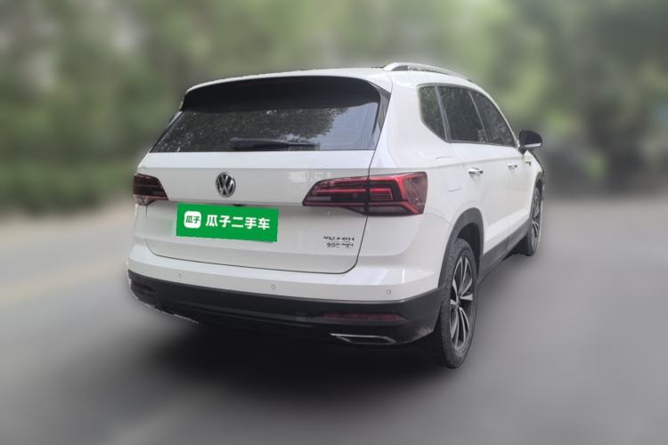 Used Volkswagen Tharu 2020 280TSI Two-Wheel Drive Luxury Edition China VI Standard Rear Right 45 Deg