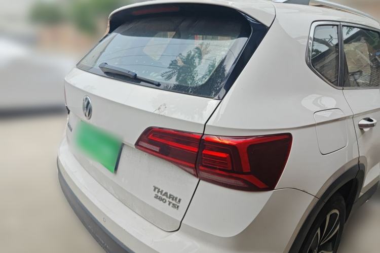 Used Volkswagen Tharu 2020 280TSI Two-Wheel Drive Luxury Edition China VI Standard Rear Right 45 Deg