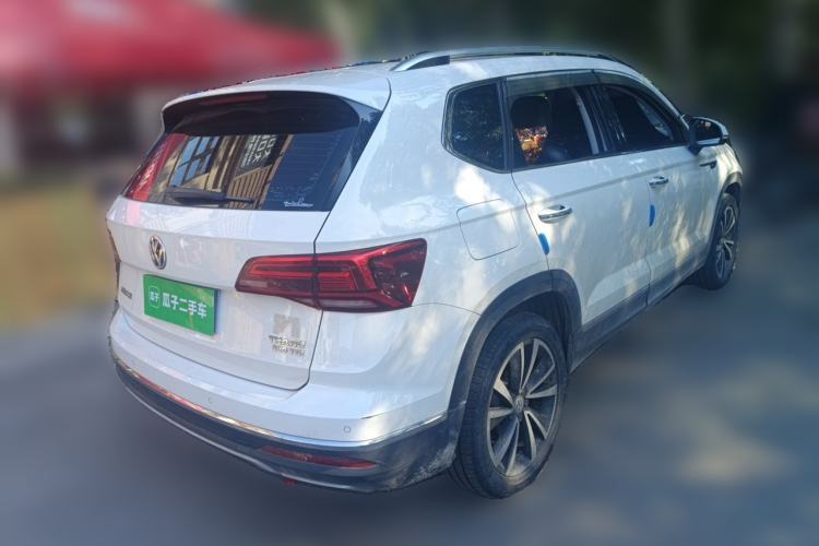 Used Volkswagen Tharu 2020 Restyled 330TSI Four-Wheel Drive Luxury Edition China VI Standard Rear Right 45 Deg
