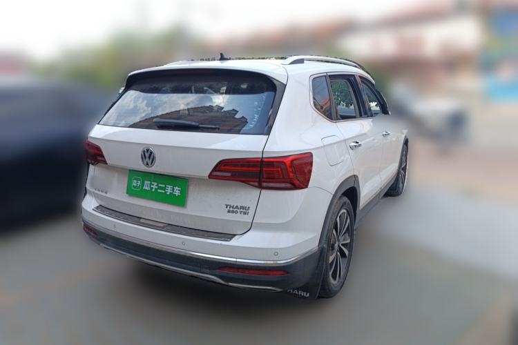 Used Volkswagen Tharu 2020 280TSI Two-Wheel Drive Luxury Edition China VI Standard Rear Right 45 Deg