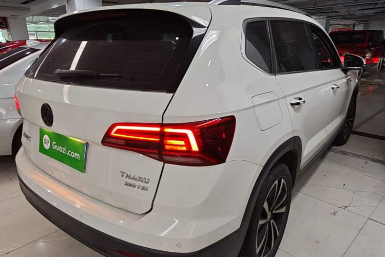 Used Volkswagen Tharu 2020 280TSI Two-Wheel Drive Luxury Plus Version China VI Standard Rear Right 45 Deg