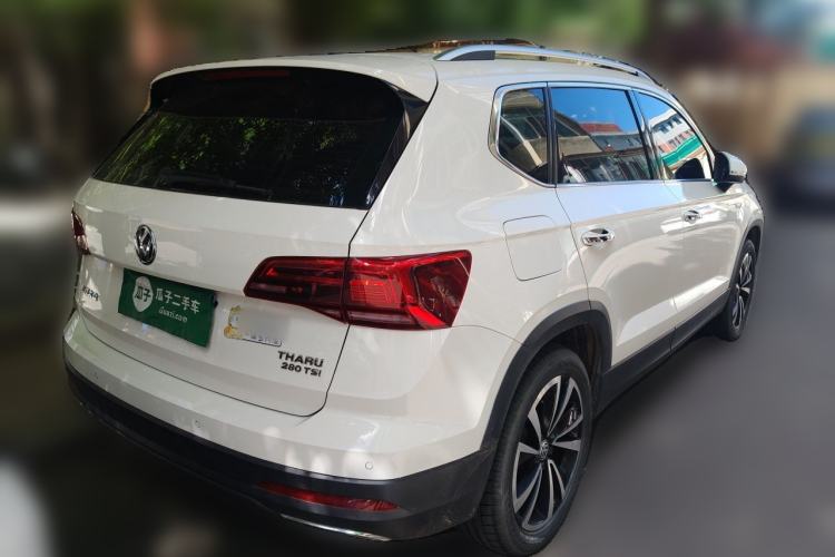 Used Volkswagen Tharu 2020 280TSI Two-Wheel Drive Luxury Plus Version China VI Standard Rear Right 45 Deg