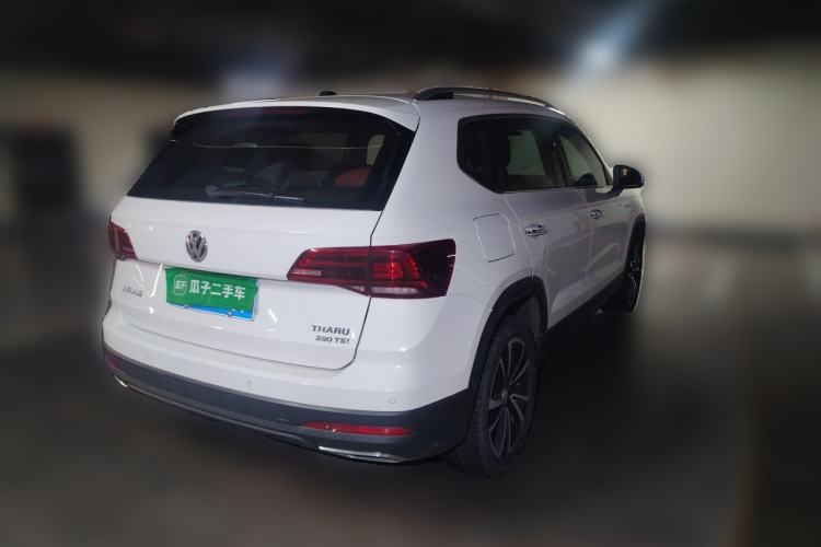 Used Volkswagen Tharu 2020 280TSI Two-Wheel Drive Luxury Plus Version China VI Standard Rear Right 45 Deg