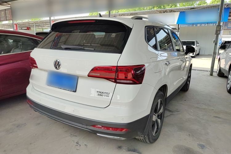 Used Volkswagen Tharu 2020 280TSI Two-Wheel Drive Comfort Edition China VI Standard Rear Right 45 Deg