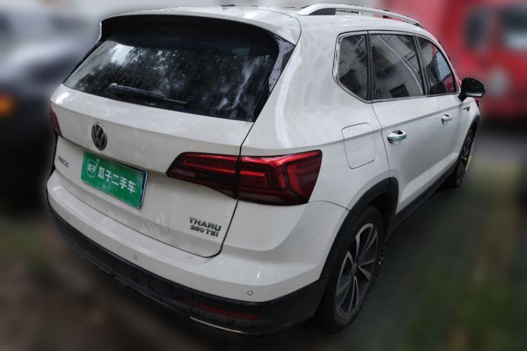 Used Volkswagen Tharu 2020 280TSI Two-Wheel Drive Luxury Edition China VI Standard Rear Right 45 Deg