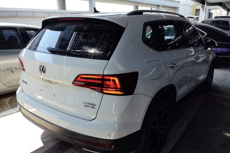 Used Volkswagen Tharu 2020 280TSI Two-Wheel Drive Luxury Plus Version China VI Standard Rear Right 45 Deg