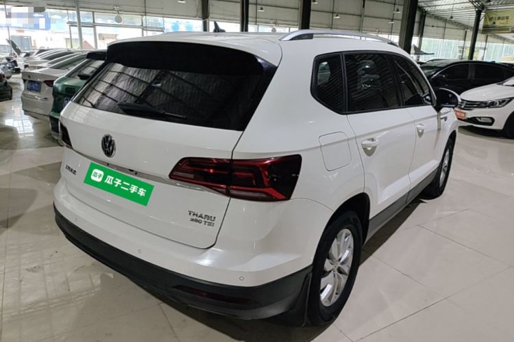Used Volkswagen Tharu 2020 280TSI Two-Wheel Drive Trend Edition China VI Standard Rear Right 45 Deg
