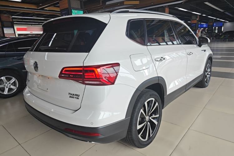 Used Volkswagen Tharu 2020 280TSI Two-Wheel Drive Luxury Edition China VI Standard Rear Right 45 Deg