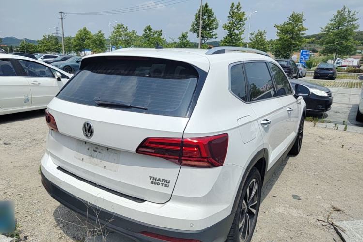 Used Volkswagen Tharu 2020 280TSI Two-Wheel Drive Luxury Plus Version China VI Standard Rear Right 45 Deg