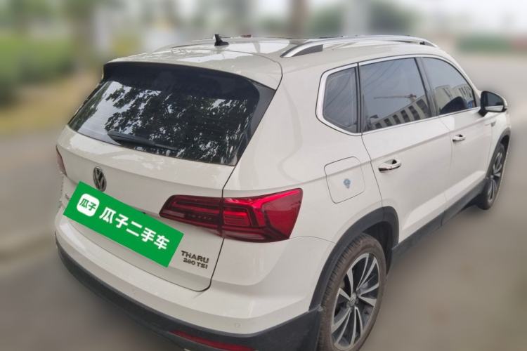 Used Volkswagen Tharu 2020 280TSI Two-Wheel Drive Luxury Edition China VI Standard Rear Right 45 Deg